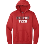 Red Hood w/ White Ozarks Tech Logo