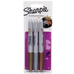 Sharpie Metallic Markers - 3pk Gold/Silver/Bronze