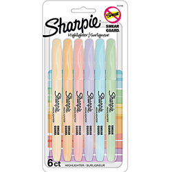 Sharpie Pastel Highlighter 6 Pack