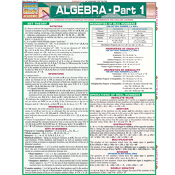 Barcharts: Algebra, Part 1