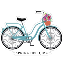 Springfield MO Bicycle Sticker