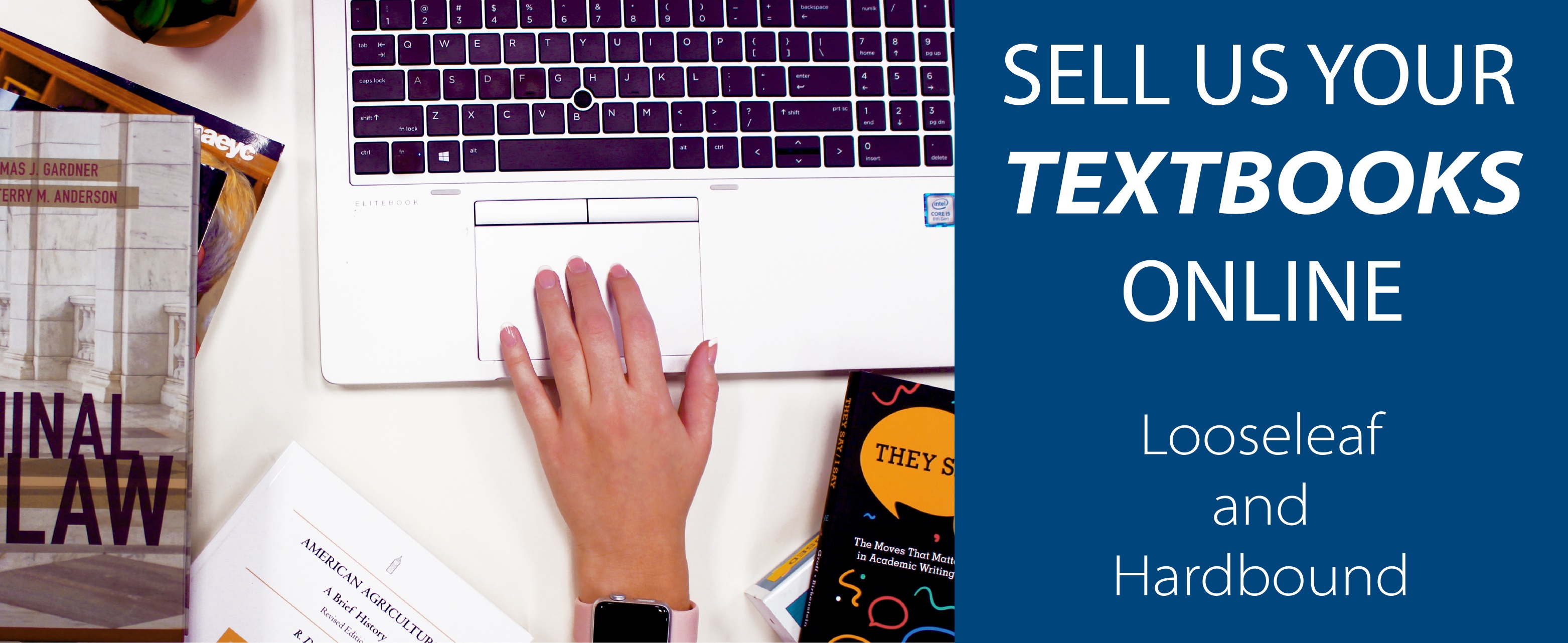 Sell us your textbooks online