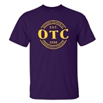 Classic Tee in Athletic Purple W/ Gold Logo