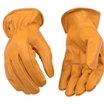 RQ HRA MED LEATHER GLOVE ORANGE KIN-81