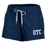 Ladies Performance Cotton Shorts in Navy