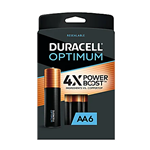 Duracell Optimum AA 6 Pack