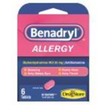 Benadryl Alergy 6CT L.D.S. 97063