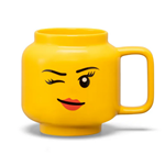 Lego Ceramic Mug Winking Girl