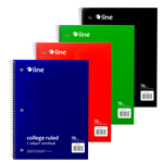 C-Line 1 Subject Wire Notebook Assorted Colors