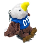 Ozzy Eagle Plush Keytag 4" Height