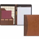 Padfolio Two Tone Brown & Tan