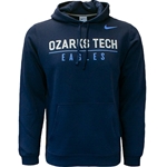 Nike Club Fleece Hoodie in Navy Unisex