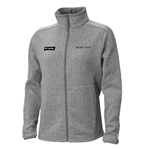 Ladies Sweater Weather Full Zip Fleece in Cool Grey - Colombia