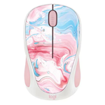 Logitech Design Collection Wireless Mouse - Cotton Candy