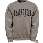 Carson HEavy Weight Crew Sweatshirt in Teak