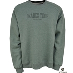 Bennett Raglan Crew in Sage