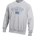 Reverse Weave Crew in Silver Grey - Champion