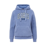 Starla Sherpa Pullover in Blue Iris