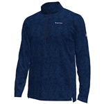 UA Tech Pixelate 1/4 Zip in Navy