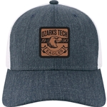 MPS Hat Mid Pro Snapback in Melange Navy and White