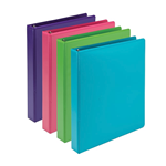 1.5" View Binder Plant Based Assorted Colors