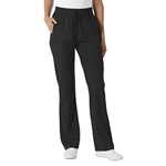 RQ Ladies Bootcut Scrub Pant in Black