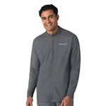 RQ Mens/Unisex Scrub Jacket in Pewter