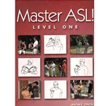 BUNDLE (2) MASTER ASL! LEVEL ONE + FINGERSPELLING BOOK