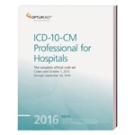 ICD-10-CM PROFESSIONAL FOR HOSPITALS 2016