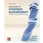 BUNDLE (2) ESSENTIALS OF STRATEGIC MANAGEMENT: THE QUEST FOR COMPETITIVE ADVANTAGE