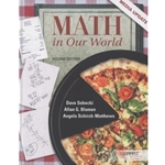 MATH IN OUR WORLD: MEDIA UPD