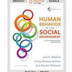 BUNDLE (2) TEXTBOOK + ACCESS CODE EMPOWERMENT SERIES: HUMAN BEHAVIOR IN THE SOCIAL ENVIRONMENT: A MULTIDIMENSIONAL PERSPECTIVE, 6TH + LMS INTEGRATED MINDTAP SOCIAL WORK,