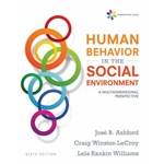 PICK FORMAT: HUMAN BEHAVIOR IN THE SOCIAL ENVIRONMENT