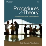 PROCEDURES & THEORY FOR ADMIN PROF (W/OUT WEBTUTOR ACCES