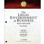 ADDITIONAL BUS 160 PRINT COPY LEGAL ENVIRONMENT BUSINESS