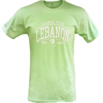 Ringspun Offsite Tee Lebanon in Key Lime