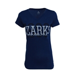 Ladies Grand Slam Tee w/ Black & Grey Logo