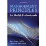MANAGEMENT PRIN FOR HEALTH PROFESSIONALS (P)