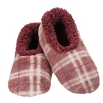 Snoozies! - Mauve Plaid