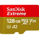 SanDisk Extreme 128GB microSDXC Card
