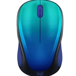 Logitech Design Collection Wireless Mouse - Blue Aurora