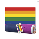 Rainbow Pride Sweatshirt Blanket