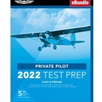 BUNDLE (2) PRIVATE PILOT TEST PREP 2022 TPB-PVT-22