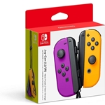 Nintendo Switch Joy-Con Controllers - Neon Purple/Neon Orange