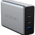 Satechi USB-C PD Compact GaN Charger - Space Gray 100W