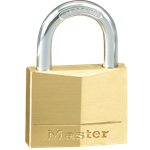 Master Lock Padlock with Key Brass