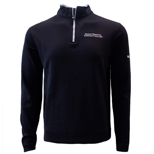 OTC Bookstore - Mens Wickham Hills 1/4 Zip in Black