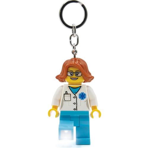 OTC Bookstore Lego Female Doctor Keychain Light Medical