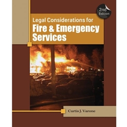 LEGAL CONSIDERATIONS FOR FIRE & EMERGENCY SERVICES (P)