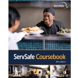 BUNDLE (2) SERVSAFE COURSEBOOK + EXAM VOUCHER